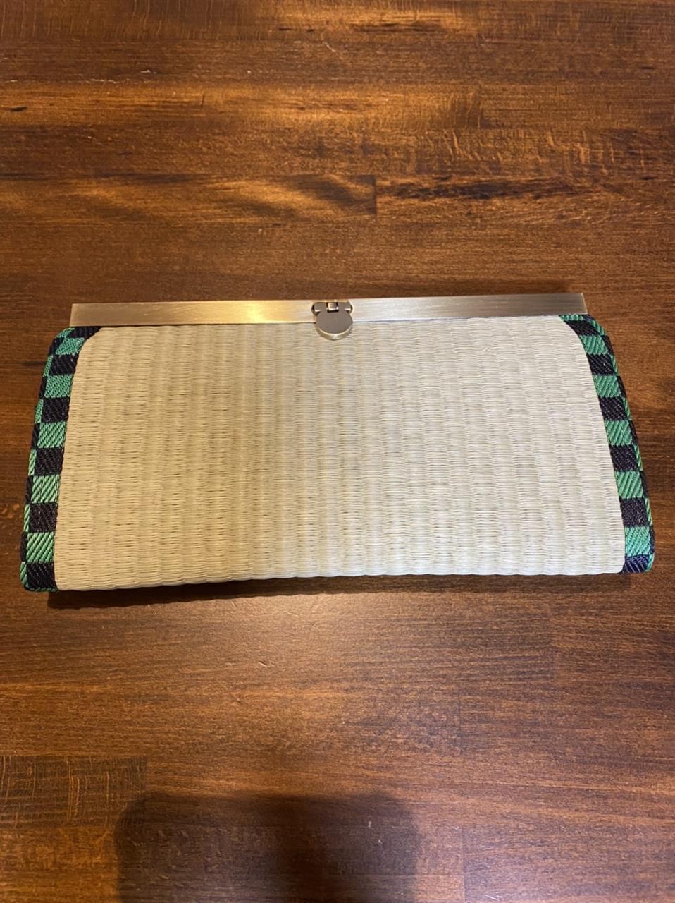 畳の長財布作りました！
